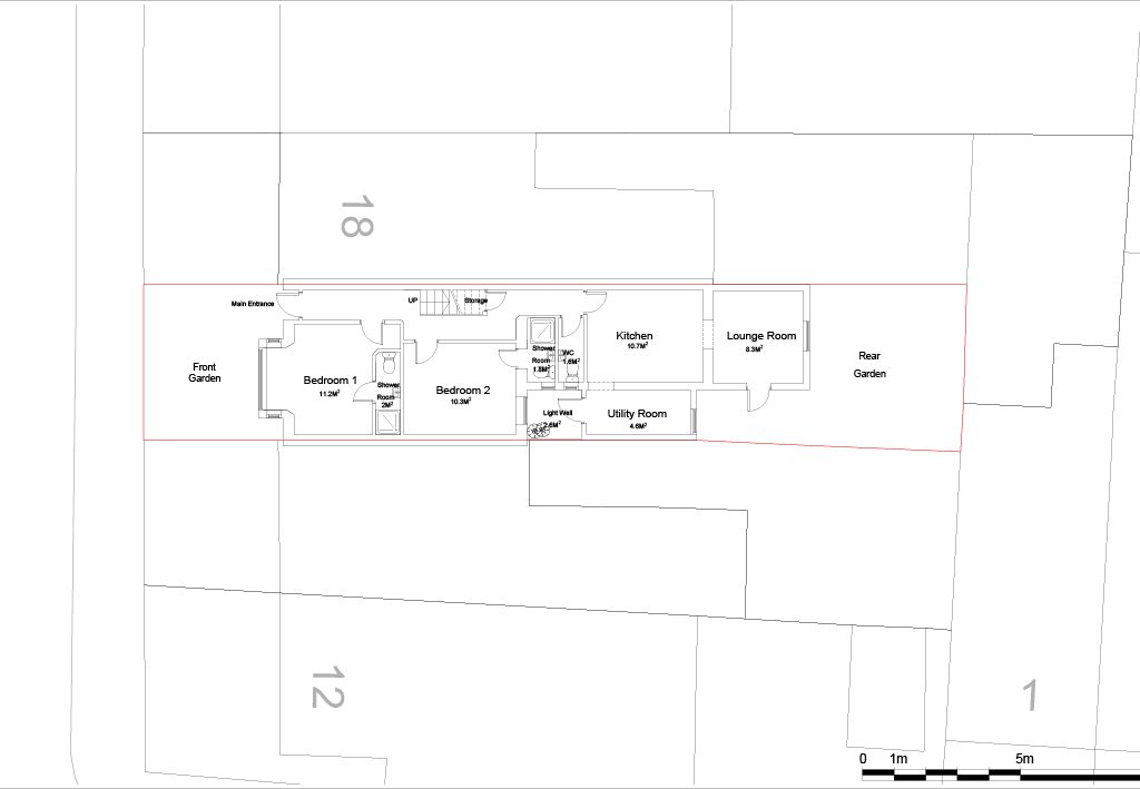 Haringey architectural drawing.