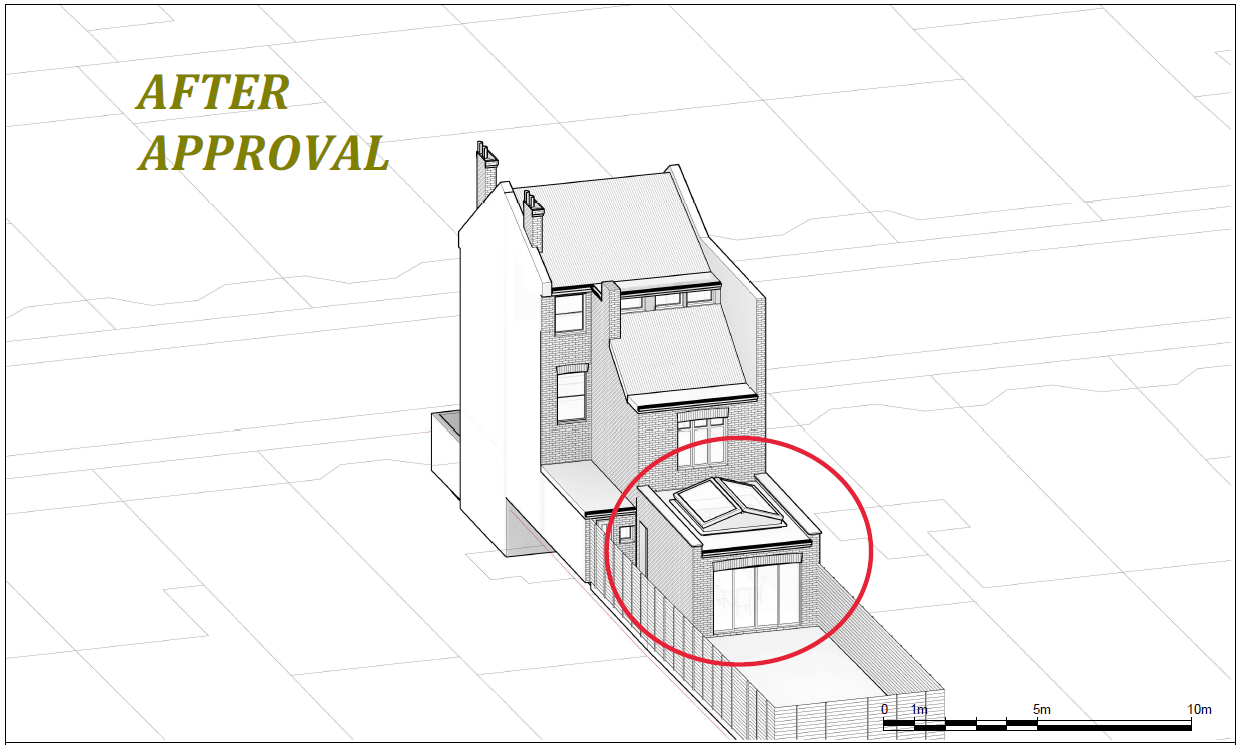 House after Approval