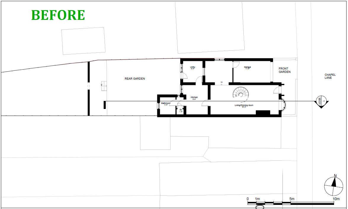 Existing Ground Floor blueprints