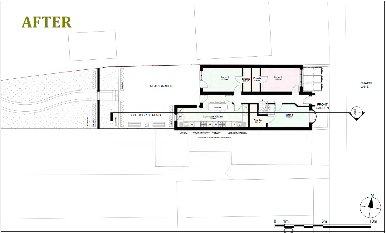 Proposed Ground Floor for Converted Home