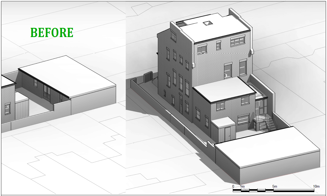 Erection of an outbuilding permission achieved for Sam Planning