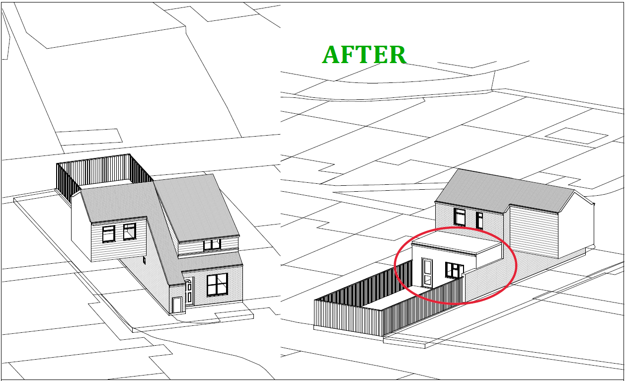 Property which has received a Lawful Development Certificate for a single storey rear extension. Sam Planning can help you get yours