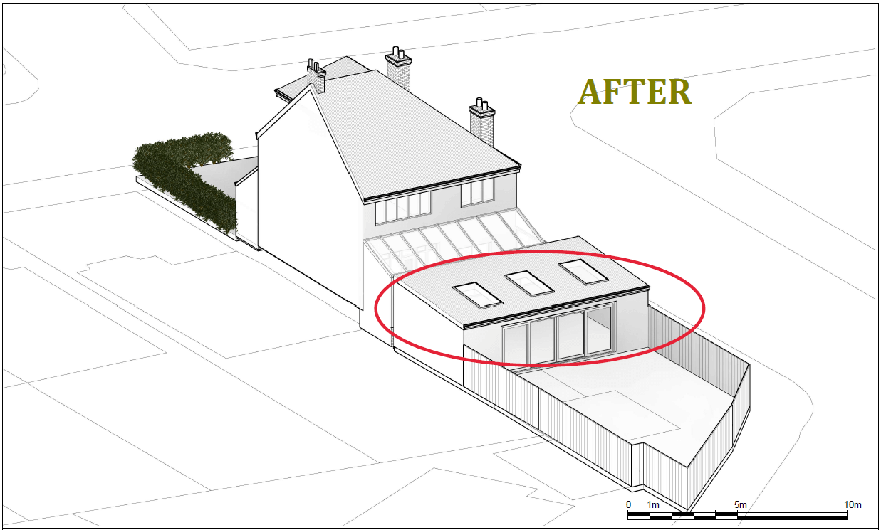 Sam planning gains planning permission for this home to attain a six meter prior notification. Prior Approval help with Sam Planning.