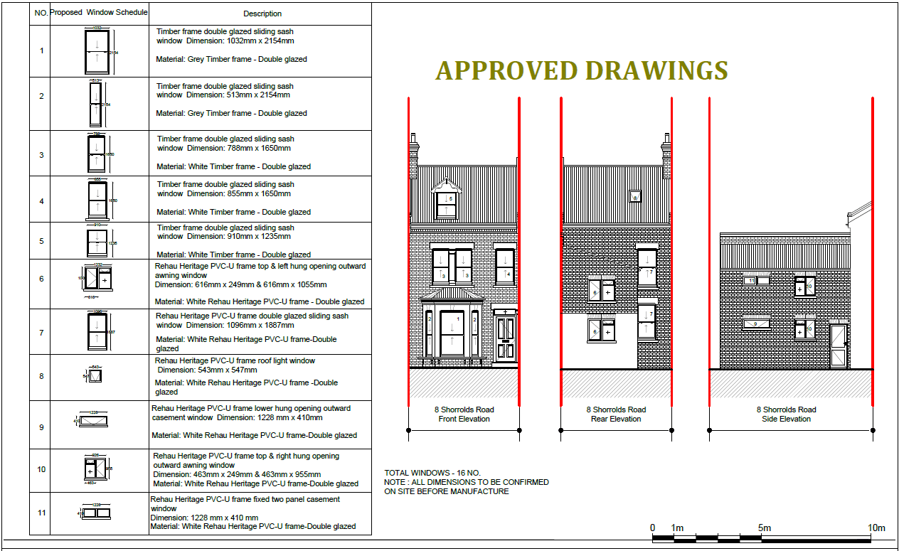 Sam Planning gains planning permission for home window conversion in London. Sam Planning offers planning permission in Haringey and the wider London.