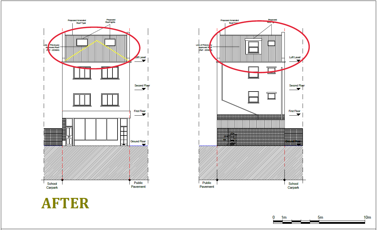 Architectural Drawing approval for Dual Pitch Roof