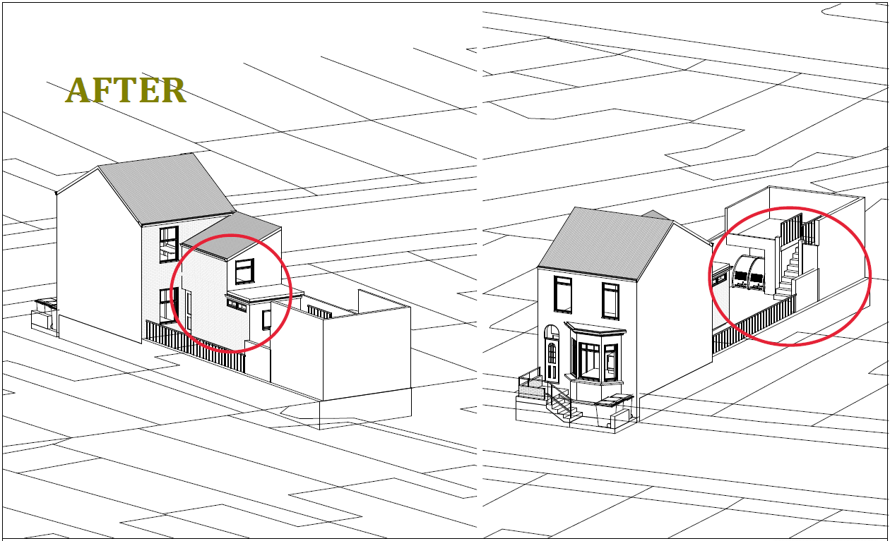 Architectural Drawing for HMO Planning Application