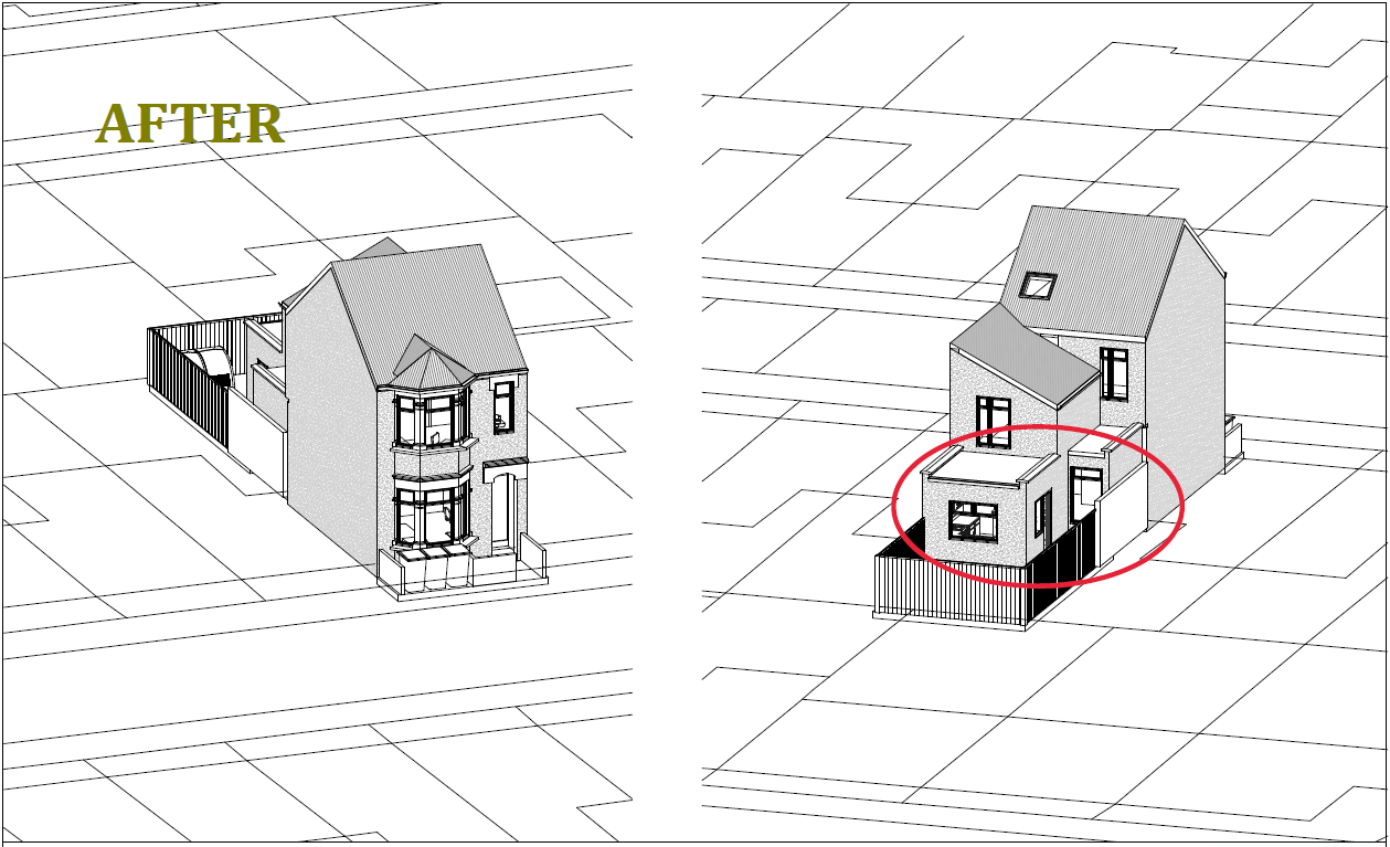 Change of use architectural drawing approved