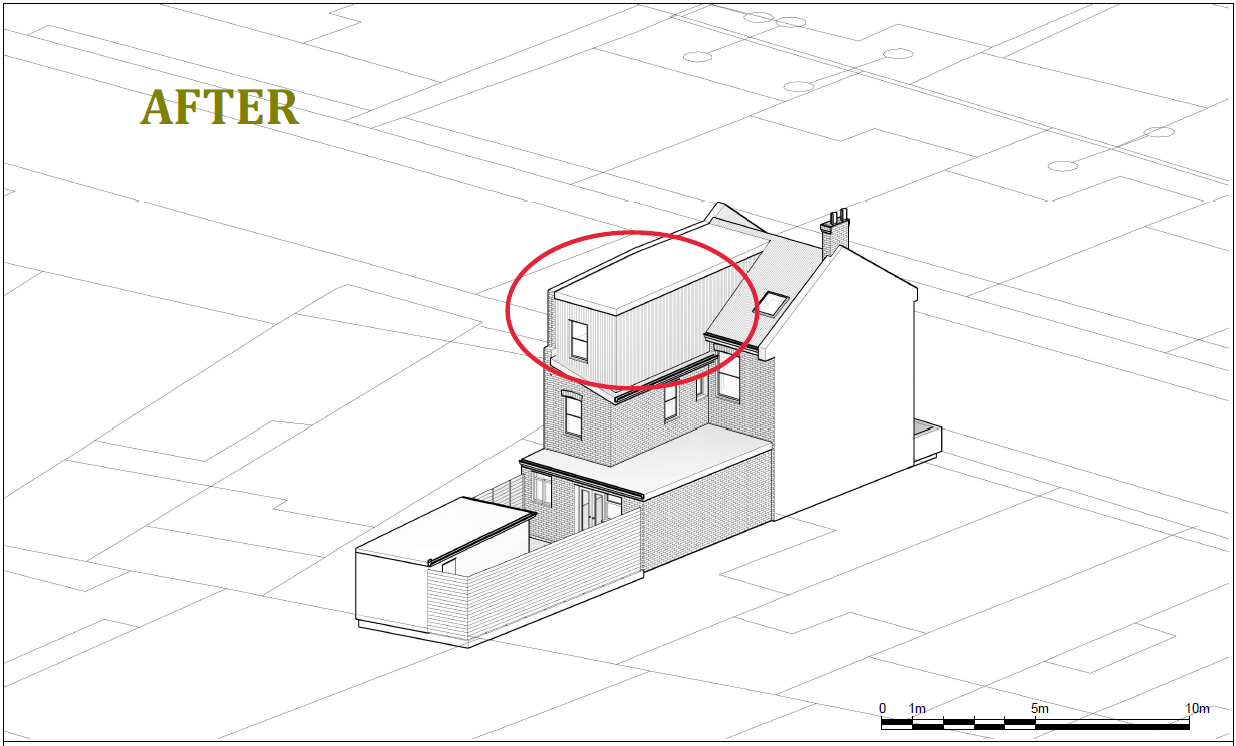 Architectural drawing for LDC extension