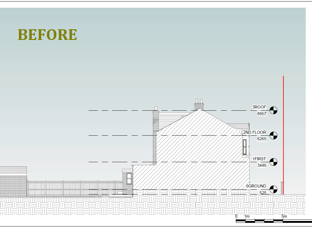 Planning drawing to build a Type Three Loft