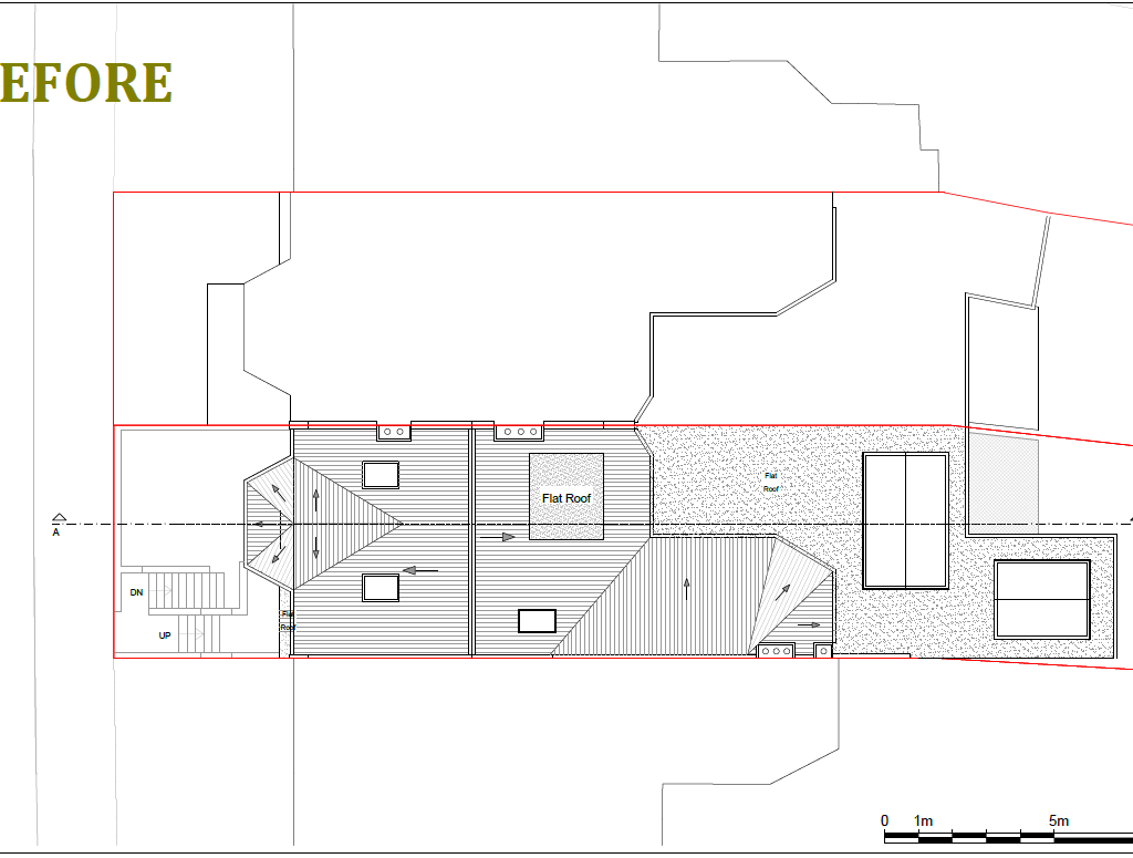 Rear extension approved for property