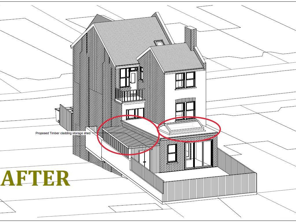 Hackney planning permission granted for single storey extension.
